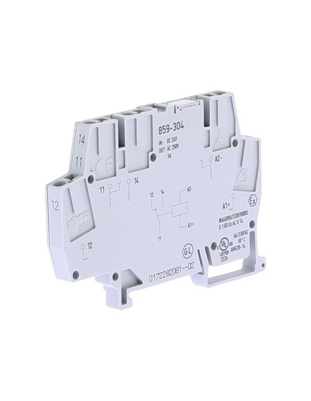 Wago 859-304 Relay Module 24vdc